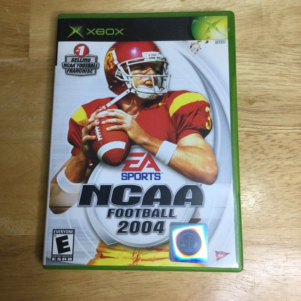 MICROSOFT‎ XBOX EA SPORTS NCAA FOOTBALL 2004 And 2009